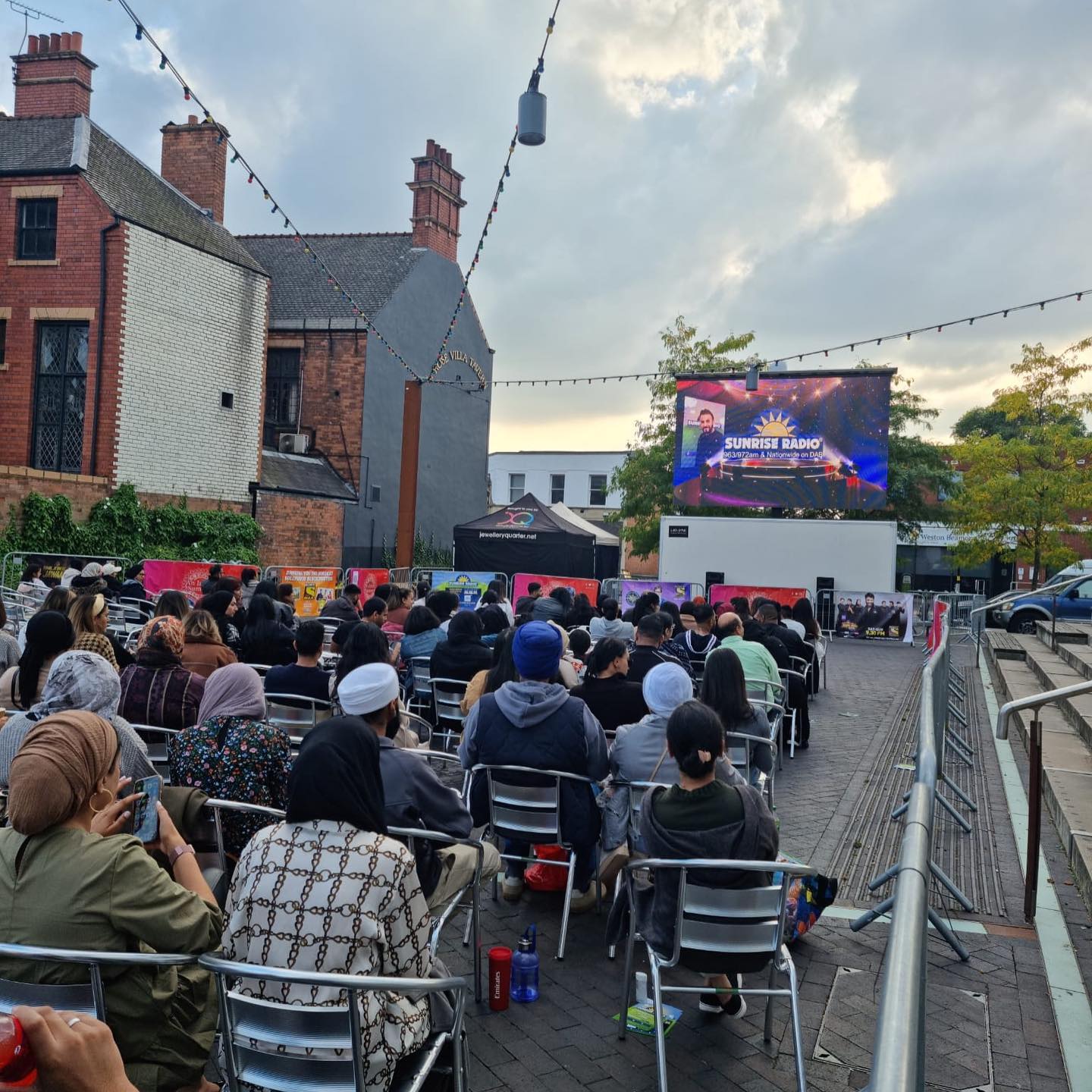 An Indian Summer Outdoor Cinema - The Bigger Picture